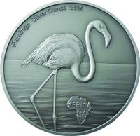 1 Unze Silbermünze Flamingo 2016 Antique Finish (Auflage: 2.000) Sachsen - Klipphausen Vorschau