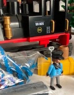 Playmobil Eisenbahn - neuer Motor + Batteriekasten 7829 NEU/OVP in Emden