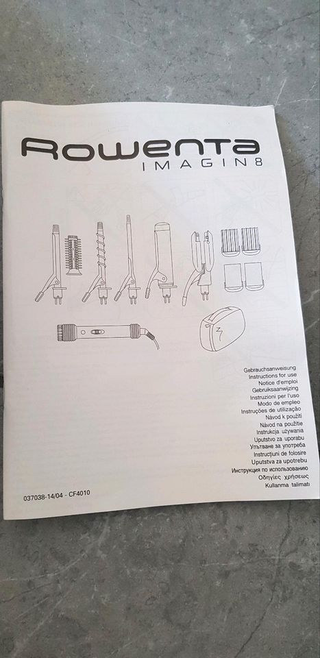 Lockenstab Set von Rowenta in Hausen Oberfr.