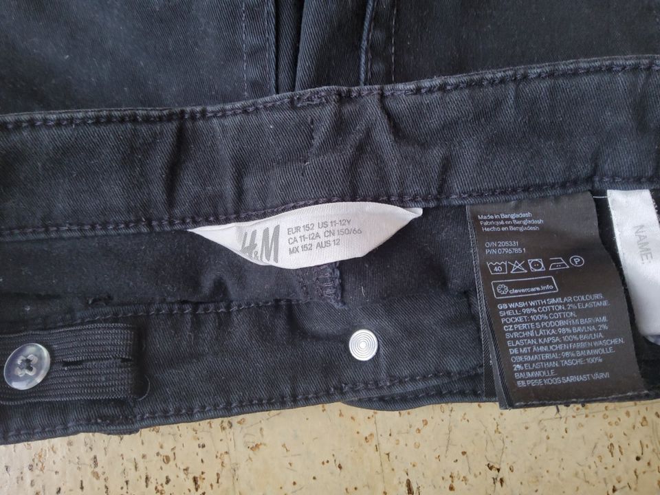 Kurze Hose / Bermudas / Jeans Shorts, H&M Gr.152 11-12 Jahre in Bredstedt