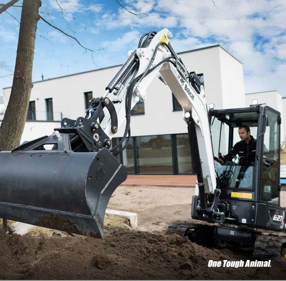 Bobcat E27z Bagger Minibagger Bobcat mieten ausleihen Mieterlux Baumaschinen in Heusenstamm