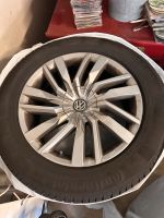 VW Touareg 4x Alu Winterreifen Continental 255/55 R19 RDK Sensor Nordrhein-Westfalen - Bergheim Vorschau