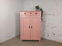 Vintage Holzschrank rosa Shabby Chic 60er 70er Kleiderschrank DDR Leipzig - Volkmarsdorf Vorschau