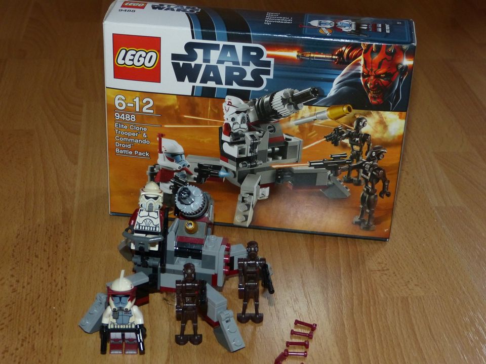 NEUw. Lego Star Wars 9488 Clone Trooper & Droid OVP + BA in Nalbach