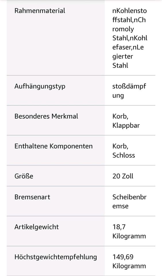 Klappfahrrad XQIDa in Großensee