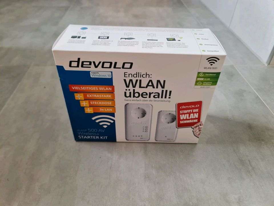 Devolo dLAN 500 AV Wireless+ Starter Kit in Ulmen