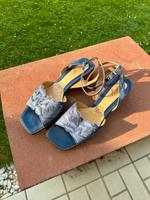 Gabor Sandalen Sandaletten Gr.39 UK6, jeansblau/blau Rheinland-Pfalz - Grafschaft Vorschau