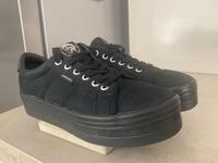 DIESEL schwarze Leinen Sneaker Nordfriesland - Niebüll Vorschau