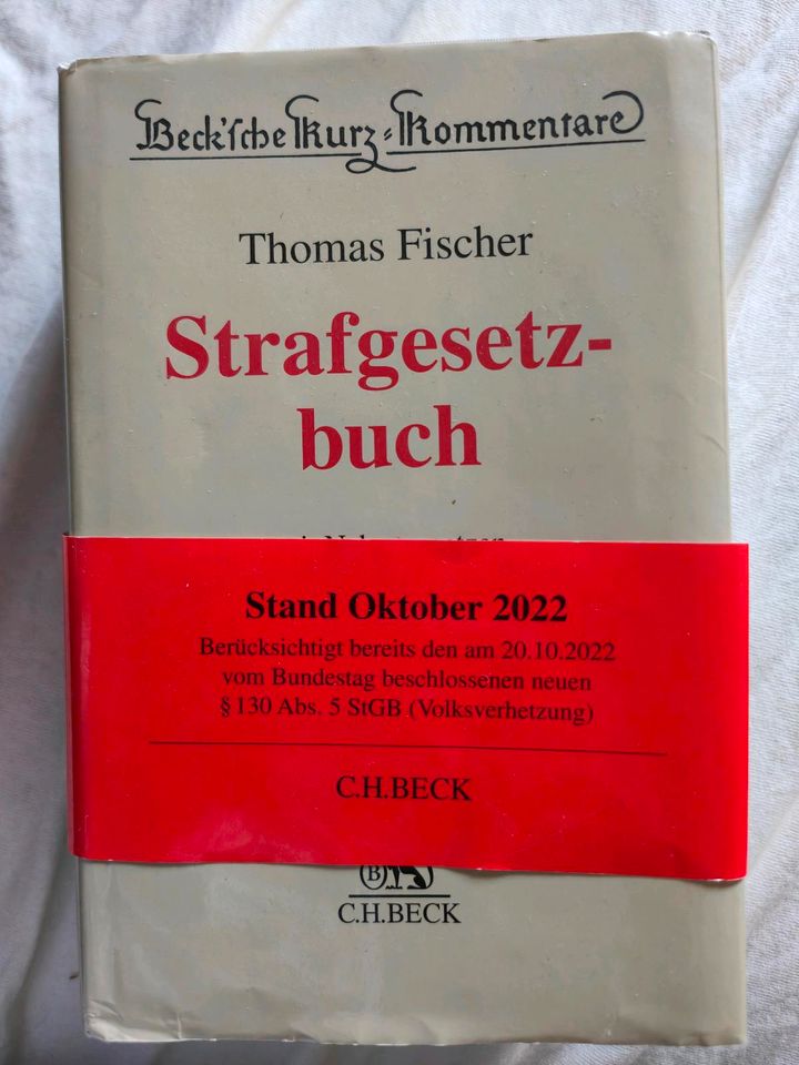 70. Auflage Strafgesetzbuch Thomas Fischer in Ludwigsburg