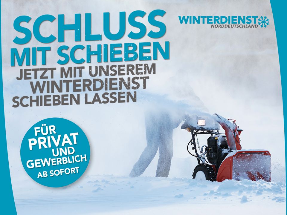 Winterdienst für Gewerbe und Industrie - Schneeräumen, Räumdienst in Osnabrück