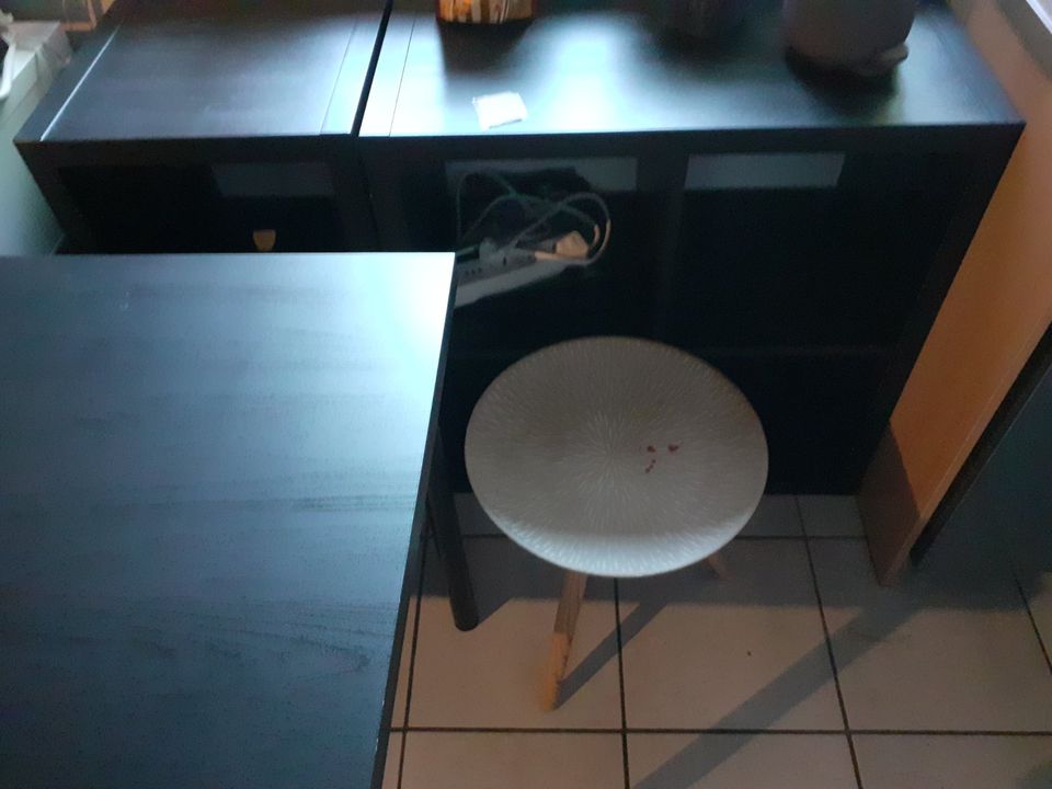 Ikea Schreibtisch Tisch Linnmon Adils (5 x) schwarz in Meinersen