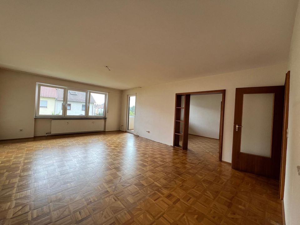 4 Zimmer Etagenwohnung mit Balkon & Keller in Karlstadt