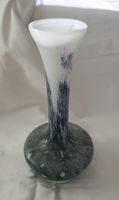 Blumenvase Glas Vase grau weiss Handarbeit Bayern - Regenstauf Vorschau