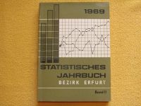 Statistisches Jahrbuch 1969 Bezirk Erfurt Band 2 DDR Nordhausen Thüringen - Nordhausen Vorschau