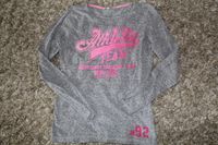 REVIEW-Shirt, langarm,grau/pink, Gr. L for teens (164) Niedersachsen - Vechelde Vorschau