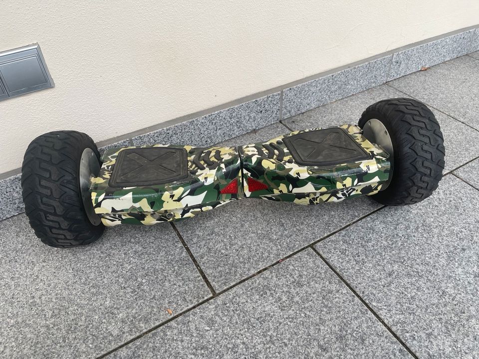 Hoverboard offroad in Kirchberg i. Wald