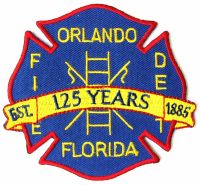 US Feuerwehr - Orlando Florida - Ärmelabzeichen# Sachsen - Eilenburg Vorschau