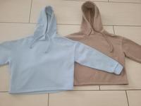 Kapuzenpullover beige und hellblau Gr S Bayern - Freystadt Vorschau