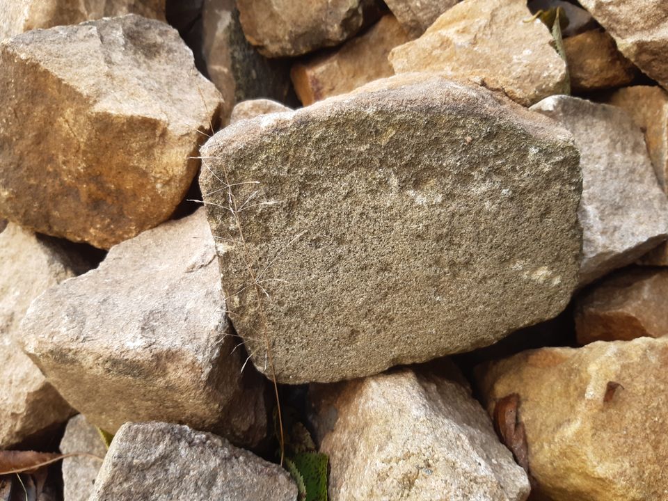 Ältere Sandstein/Quarzit Großkopfpflaster in Fürth