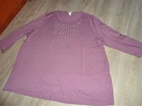 Pulli, Stretch -Shirt , lila m.Glitzer, Gr.XXXL, 60-62, Übergröße Sachsen - Bischofswerda Vorschau