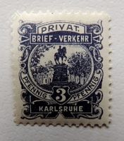 briefmarke karlsruhe 1897 Bergedorf - Hamburg Lohbrügge Vorschau