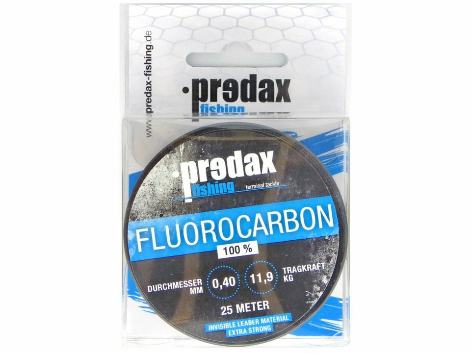 PREDAX Fluorocarbon Vorfachschnur zum Raubfischangeln Zander in Bremen