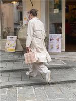 Stradivarius Trenchcoat beige sand dünn Übergangsmantel Bayern - Prien Vorschau