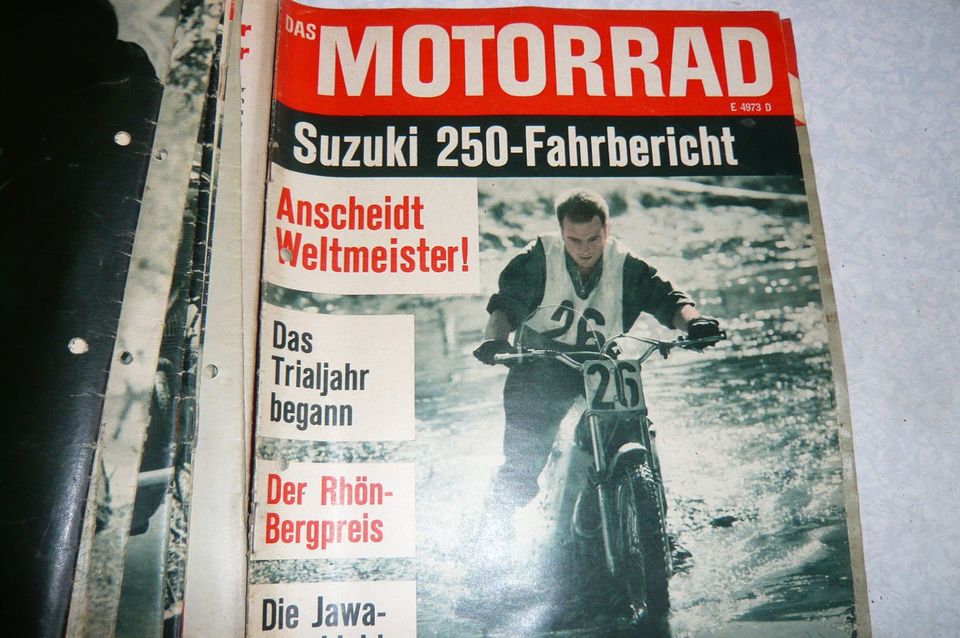 Sammlung Zeitschriften "Das Motorrad" 1966 in Sulzbach-Rosenberg