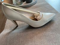 Tamaris Pumps / High Heels White matt Gr.38 Nordfriesland - Bredstedt Vorschau