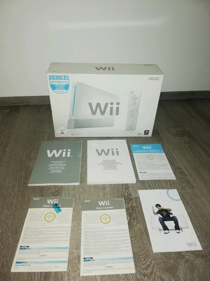 Nintendo Wii Konsole + Zubehör + 20 Spiele in Dinslaken