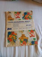 8 Bogen Einschlagpapier DDR EVP Büro Sachsen - Reinsberg Vorschau