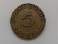 5 Pfennig Prägung D 1949 Bank deutscher Länder Sachsen - Wurzen Vorschau