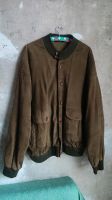 Lederjacke Vintage retro bomber docker College Cognac 90er 80er Baden-Württemberg - Freiburg im Breisgau Vorschau