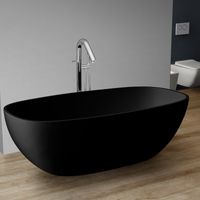 Badewanne AWT StoneArt BS-552 schwarz 177x88 matt Bayern - Bad Kissingen Vorschau