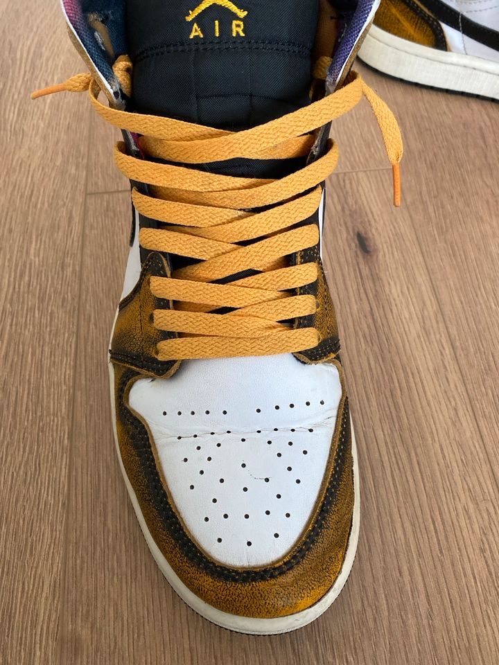 Jordan 1 mid wear away yellow in Kassel