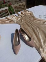 Edles Seiden-Satin- Kleid 100% Seide in nude Gr.44 Nordfriesland - Goldelund Vorschau