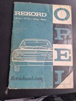 Opel Rekord B Bedienungsanleitung Betriebsanleitung 1966 Niedersachsen - Gehrden Vorschau