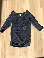 Umstandspullover Gr S blau weiß gepunktet H&M Bayern - Hettstadt Vorschau