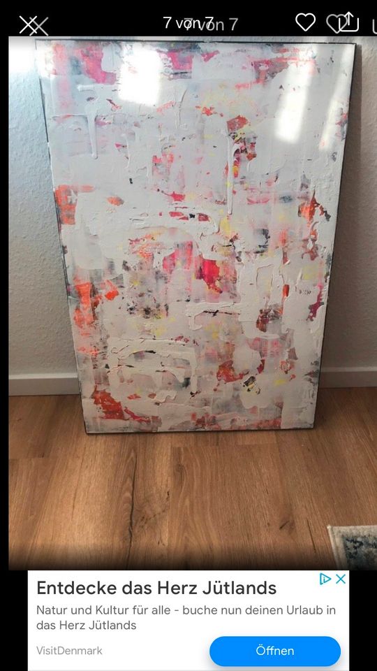 Gemälde Acryl auf Holz Kunst abstrakt modern Bild Malerei in Düsseldorf