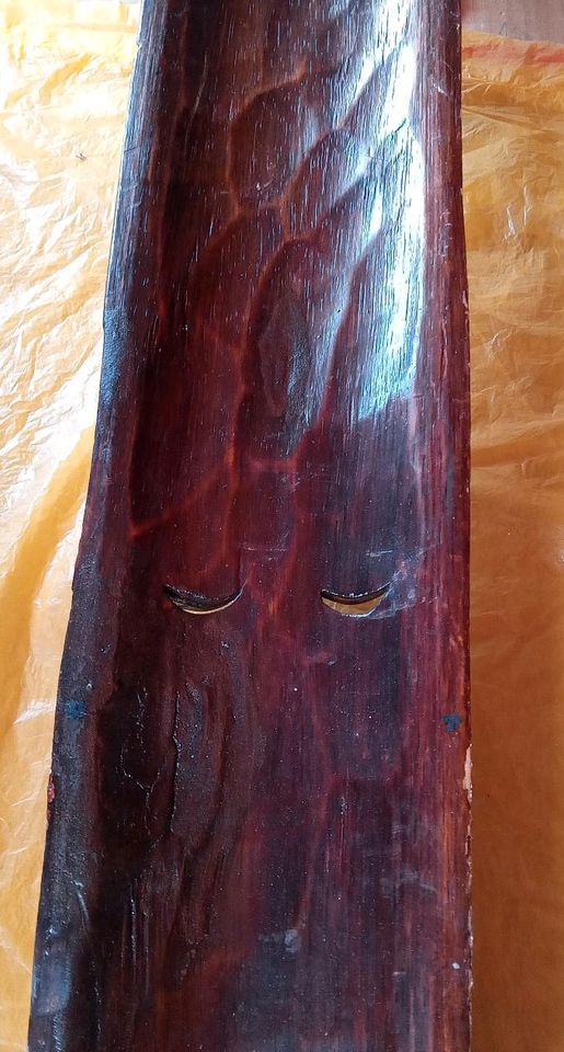 Holz-Maske 100 x 14 cm Afrika Südsee in Fröndenberg (Ruhr)