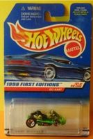 Hot Wheels Go Kart - First Editios - US Card von 1997 Selten Saarland - Ottweiler Vorschau