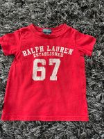 Hochwertiges Designer Kinder T-shirt Ralph Lauren 2 3 98 104 rot Sachsen - Radebeul Vorschau