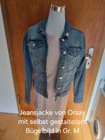 Jeansjacke selbst gestaltet in Gr. M von Orsay Nordrhein-Westfalen - Ruppichteroth Vorschau