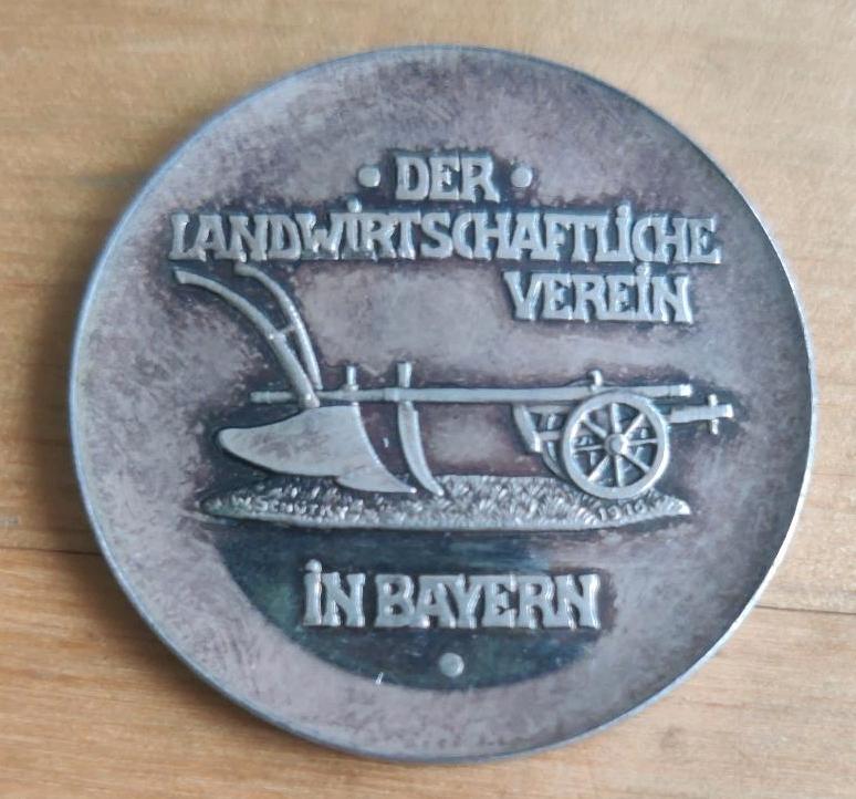 Medaille 1916 Landwirtschaftlicher Verein Bayern silber? in Korntal-Münchingen