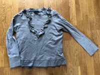 Vero Moda Gr. M Pullover Grau mit Rüschen München - Schwabing-West Vorschau