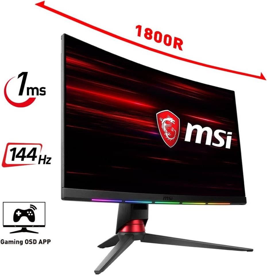 MSI Optix MPG27CQ2 wie Neu Gaming Monitor WQHD 144Hz in Berlin