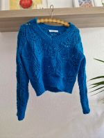 Promod pullover Pulli blau xs 34 lochmuster strick Bayern - Landshut Vorschau