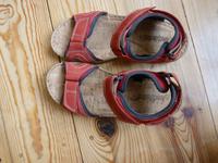 Ledersandalen Lena 01 Größe 39 rubinrot Sachsen - Arzberg Vorschau