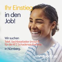 Kundenbetreuer (m/w/d) KFZ Schadensaufnahme 50% HO Nürnberg (Mittelfr) - Mitte Vorschau