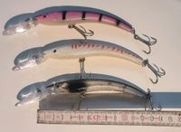 Wobbler Paket 3 Stück (ähnlich Rapala Tail Dancer) Baden-Württemberg - Oberderdingen Vorschau